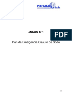 ANEXO N°4 Plan de Emergencia Cianuro de Sodio