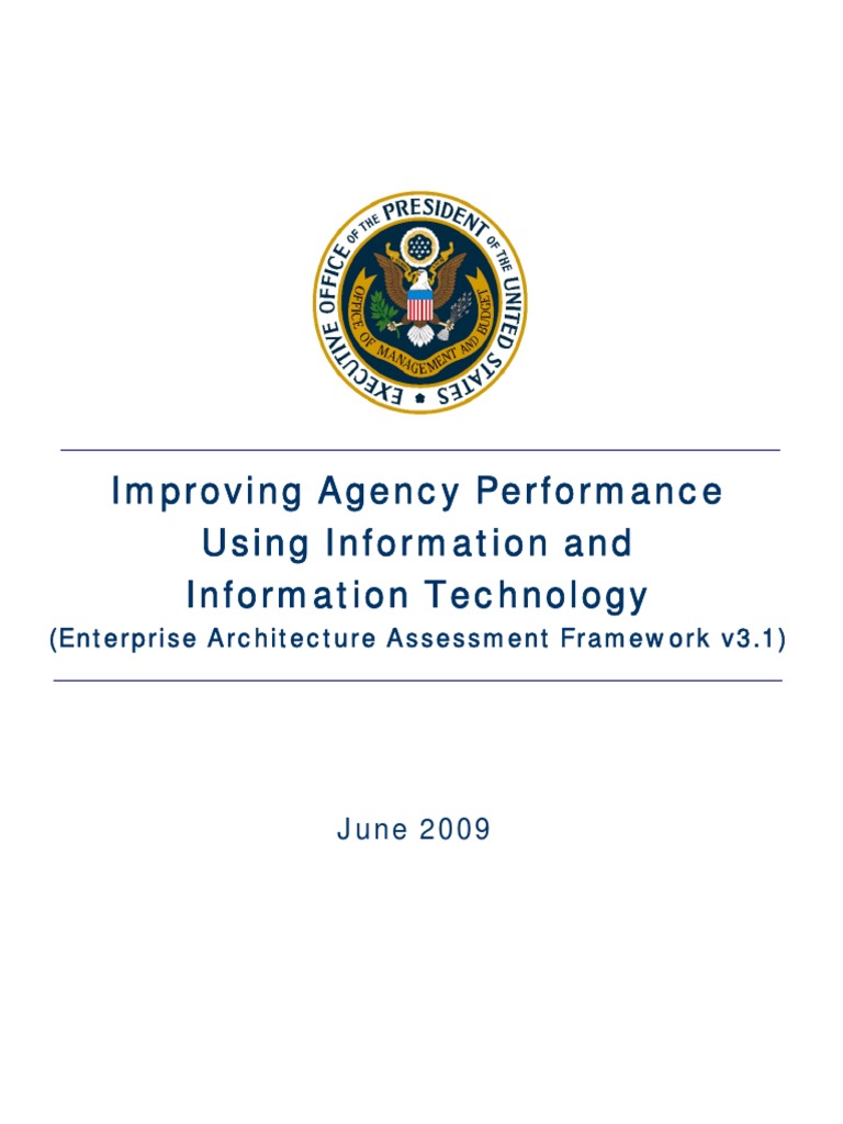 EAAF - Enterprise Architecture Assessment Framework v3.1 | PDF