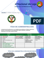 Vias de administración