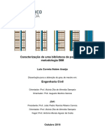 Caracterizacao de Uma Biblioteca de Paredes Na Metodologia BIM