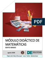 Modulo Sexto Grado Final