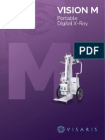 Modern, lightweight portable digital X-ray system Vision M