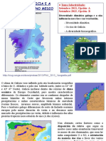 Clima, Ríos e Vextación de Galicia 2015
