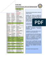 Informe de Asistencia Periodo de Reforzamiento 4to B