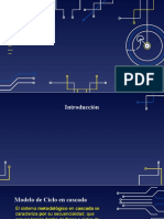 Electronic Circuit Style CV by Slidesgo