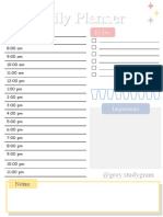 Weekly Planner