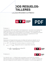 UTP - Curso Calculo Aplicado A La Fisica 2 - Ejercicos de Corriente Alterna