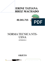 Norma Tecnica NTS - Usna
