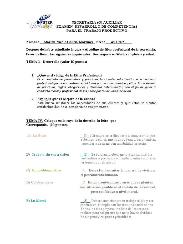 Examen Del Modulo 7 | PDF