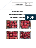 ALM-AC-ET-005 TECHNICAL SPECIFICATION WHOLE FRESH POMEGRANATE ORGANIC FRUIT.en.es