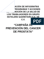 Campaña de Prevención Del Cancer de Prostata