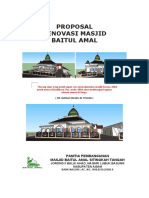 Proposal Renovasi Masjid