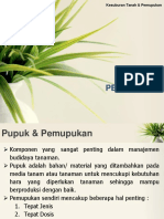 Pupuk & Pemupukan