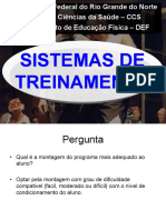 Sistemas de Treinamento de Força