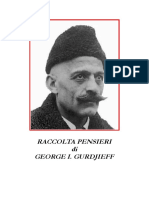 Raccolta Pensieri Di George Gurdjieff