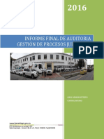 Informe Ejecutivo de Auditoria Procesos Judiciales Final