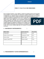 Informe 01 - Mediciones y Cálculo de Errores