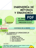 Sesión 4 DIAGRAMA DE OPERACIONES DE PROCESO DOP