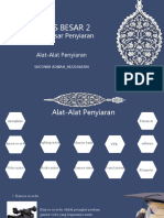 Alat-Alat Dasar Penyiaran