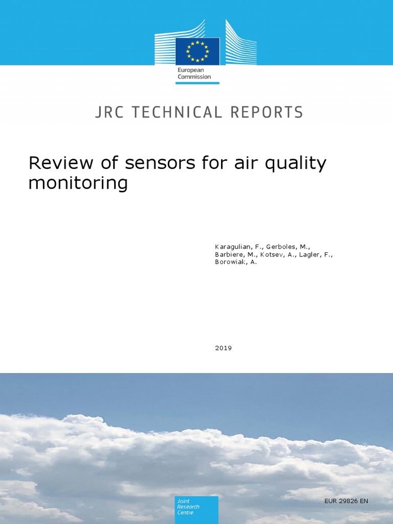 Review of Sensors For Air Quality Monitoring PDF Statistics