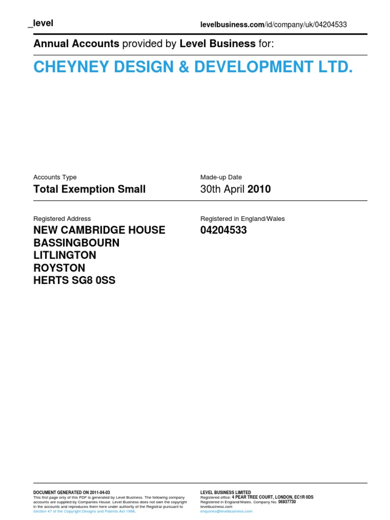 Cheyney Design | PDF