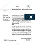 Analisis Cemaran Coliform Dan Identifikasi Escherichia Coli Dari Depo Air Minum Isi Ulang Di Kota Semarang