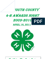 Awards Night Program 2010