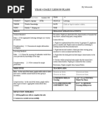 Year 4 English Lesson Plans by Miss Ash | PDF | Teachers | Learning