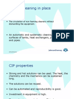 CIP Cleaning in Place: The Circulation of Non Foaming Cleaners Without Dismantling The Equipment