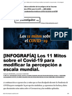 (INFOGRAFÍA) Los 11 Mitos Sobre El Covid-19 para Modificar La Percepción A Escala Mundial. - El Investigador