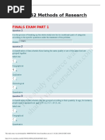 This Study Resource Was: RSCH6352 Methods of Research