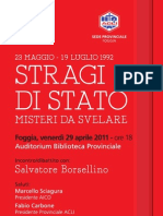 Borsellino a Foggia