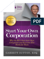 Start Your Own Corporation Why The Rich Own Their Own Companies and Everyone Else Works For Them Rich Dad Advisors PDF Free