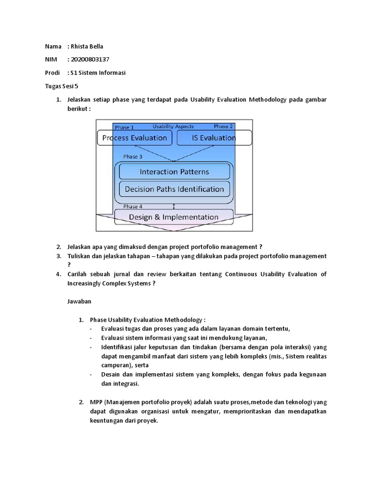 Usability Evaluation in Project Management | PDF | Usability | Human ...