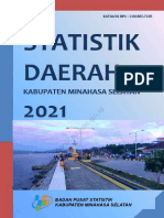 Statistik Daerah Kabupaten Minahasa Selatan 2021