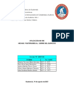 NIA 560 Hechos posteriores al cierre