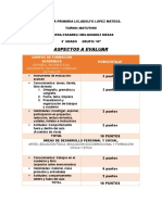 Forma de Evaluación 5 C