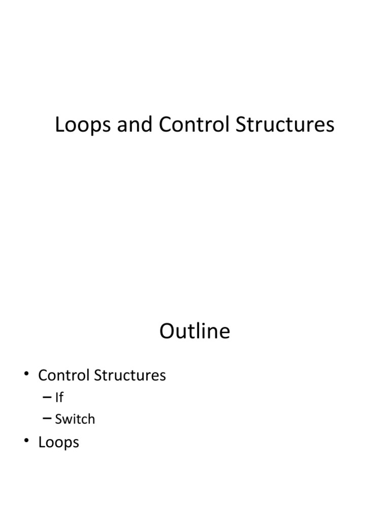 Session 2 - Loops and Control Structures | PDF | Control Flow | Boolean ...