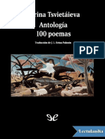 Antologia 100 Poemas - Marina Tsvietaieva