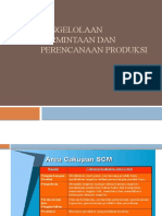 Pengelolaan Permintaan Dan Perencanaan Produksi