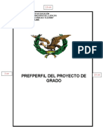 Escuela Militar Bolivia Perfil Proyecto Grado