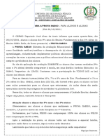 Orientações para a Prova SAEGO no CEPMG Deputado José Alves de Assis