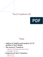 L20. The Inverse ZT. Properties of ZT