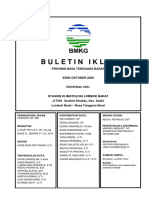 #Buletin Iklim NTB Edisi OKTOBER 2020