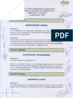 Reglamento General de Campeonato Apertura y Clausura Temporada 2018