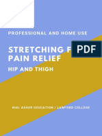 Stretching For Pain Relief: Professional and Home Use