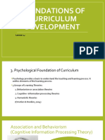 Foundations of Curriculum Development PART 2