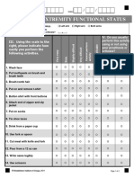 OPUS Upper Extremity Functional Status