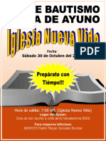 Dia de Ayuno y Bautismo 2021