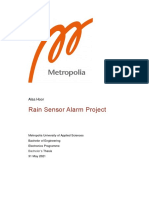 Rain Sensor Alarm Project: Alaa Hoor